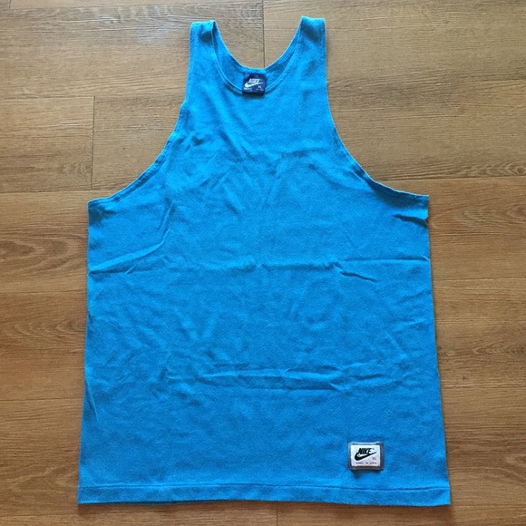 nike tank top blue